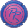 Capsule Rouyer Philippe Initiales et contour bleu