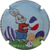 Capsule Dehu Louis Polychrome, Œuf  bleu, blanc et rouge