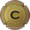 Capsule Christophe Cuvée Prestige, contour brun clair