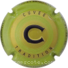 Capsule Christophe Cuvée Tradition, contour vert fluo