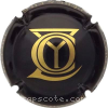 Capsule Coizy P. et F. Noir et or