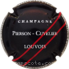 Capsule Pierson-Cuvelier Noir, rouge et blanc, police différente