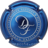 Capsule Dagonet L. et Fils Bleu métallisé et blanc