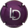 Capsule Dagonet L. et Fils Violet métallisé et métal
