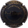 Capsule Dangin Paul  Fond noir, or