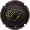 Capsule Daubanton & Fils Noir et or-jaune, taille moyenne