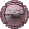Capsule Cousin Dominique Rosé-violacé et noir