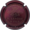 Capsule Leroux H. & Fils Bordeaux et or