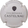 Capsule De Castelnau Fond blanc, goutte noire