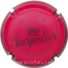 Capsule Charpentier Yvan Rouge, contour noir
