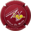 Capsule De Milly Albert  Fond bordeaux