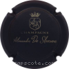 Capsule De Sloovere Alexandre Noir mat et or