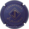 Capsule Accaries Jil Bleu et or sans cercle