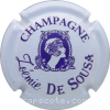 Capsule De Sousa Blanc et violet, verso or