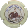Capsule De Venoge Contour jaune-crème