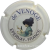 Capsule De Venoge Contour crème pâle, robe verte