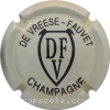 Capsule De Vreese-Fauvet Crème et noir