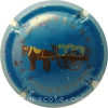 Capsule La Vigneronne Bleu, cheval marron