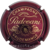 Capsule Padovani Bordeaux et or