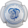 Capsule Pachot J.P. Argent et blanc 