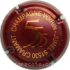 Capsule Voirin Jumel Bordeaux et or