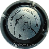 Capsule Potel-Prieux Argent, contour noir