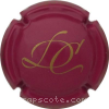 Capsule Desautels-Cuiret Lie de vin et or