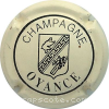 Capsule Oyance Crème pâle et noir, écriture fine