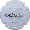 Capsule Decrouy Fond blanc, verso métal