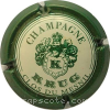 Capsule Krug Clos du Mesnil, crème, ctr vert 32 mm