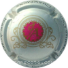 Capsule Aubry Jean Fond argent, centre fuchsia et or