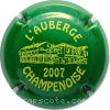 Capsule Auberge Champenoise Vert et or-jaune, 2007