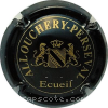 Capsule Allouchery Perseval  1 - Noir et or, écriture fine