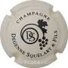 Capsule Degenne-Squelart  Crème pâle et noir
