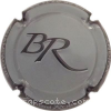 Capsule Robert Bernard Gris, contour marron