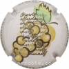 Capsule Courty-Leroy Chardonnay, contour gris pâle