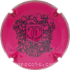 Capsule Deville Pierre Rose foncé et noir