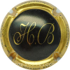 Capsule Billiot H Noir, contour or
