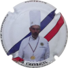 Capsule Académie Culinaire Fond blanc avec drapeau Français
