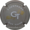 Capsule Tixier Guy Grège, blanc et or