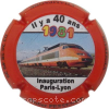 Capsule Pessenet Didier TGV, Numérotée à 300 exemplaires