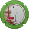 Capsule Pessenet Didier 2000, contour vert, numérotée sur 300 exemplaires