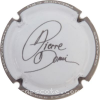 Capsule Domi Pierre  Blanc, contour gris