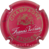 Capsule Verrier Francis Rouge, or et blanc