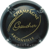 Capsule Gaucher Bernard Noir mat et or, Arconville