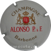 Capsule Alonso P & F Blanc, rouge et or
