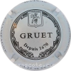 Capsule Gruet  Gris et noir, verso or