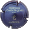 Capsule Joannes-Liote & F Fond bleu métallisé