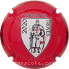 Capsule Mougin Laurent 2020, Fond rouge, en relief
