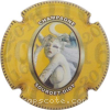Capsule Sourdet-Diot 2016-1, Fond jaune, Ovale or